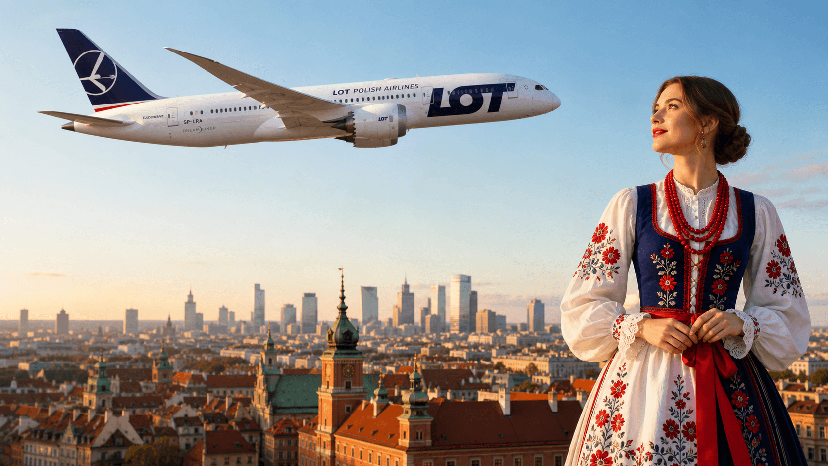 Máy bay LOT Polish Airlines