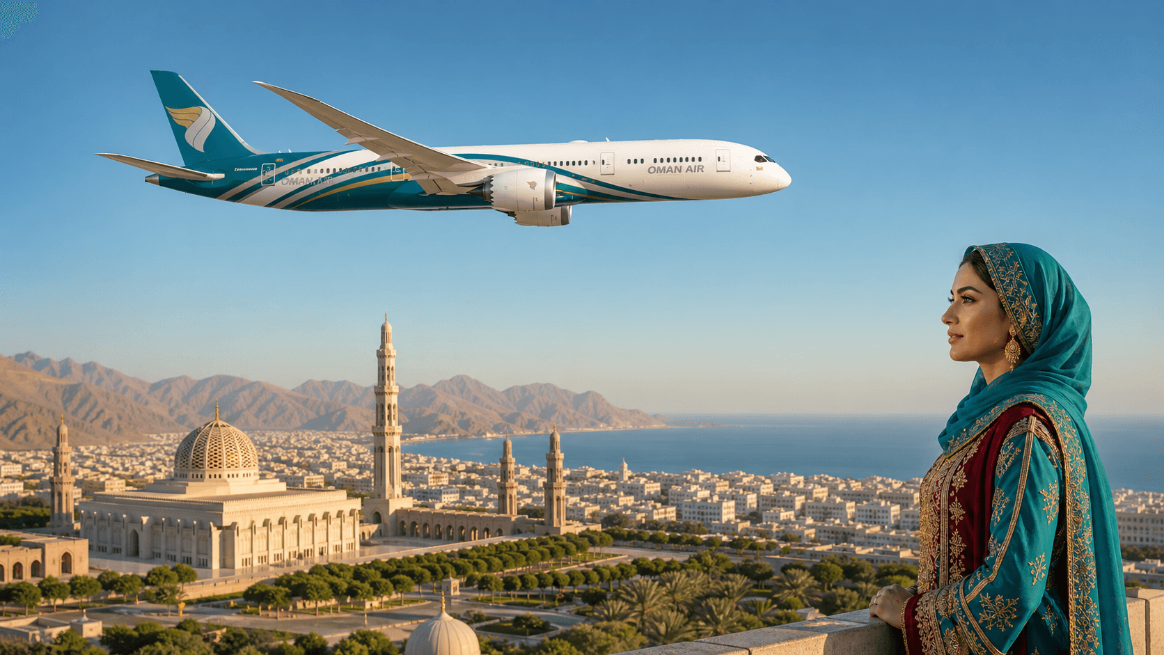 Máy bay Oman Air