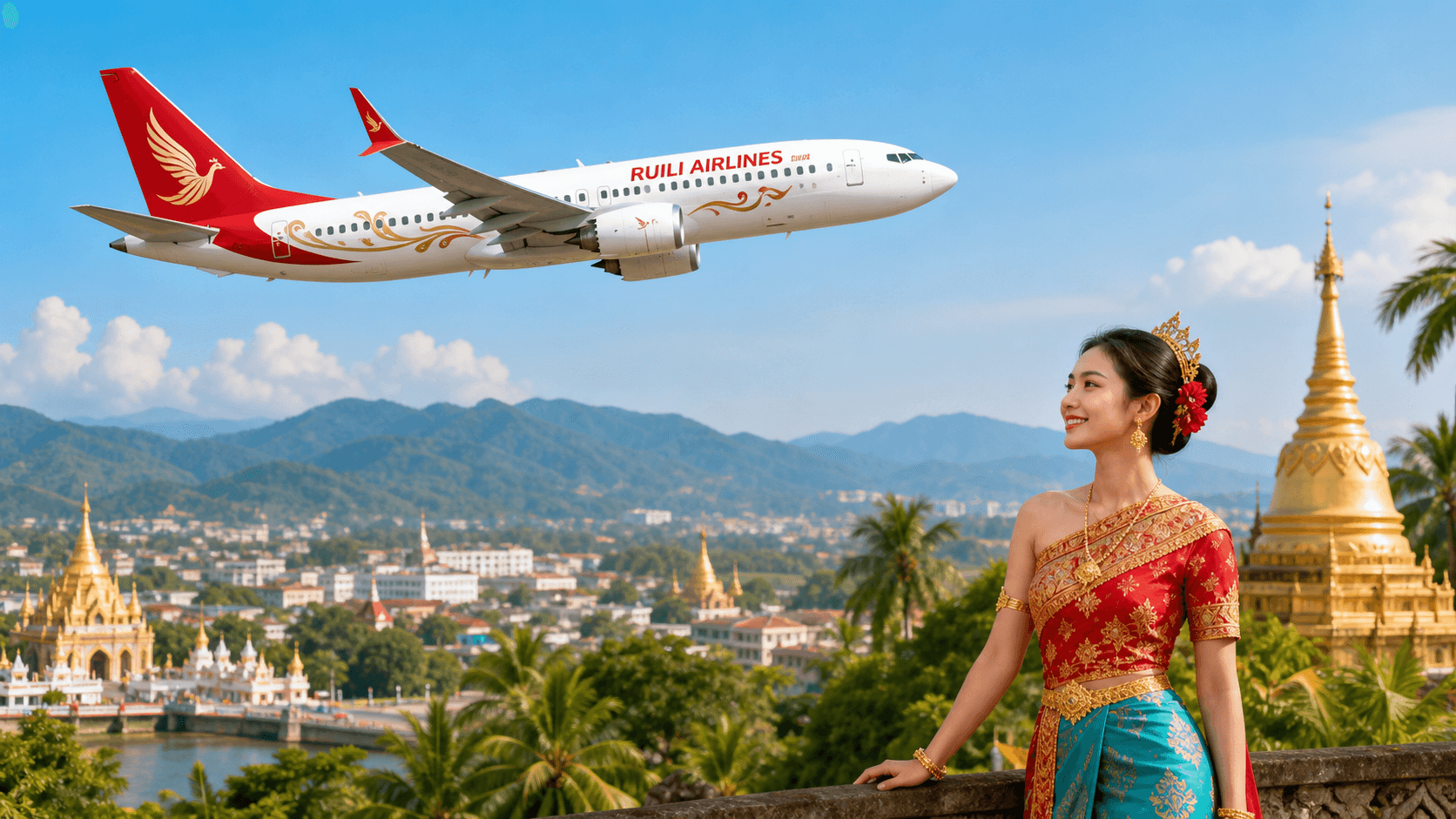 Máy bay Ruili Airlines