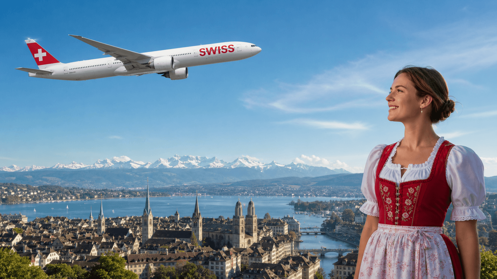 Máy bay SWISS International Air Lines