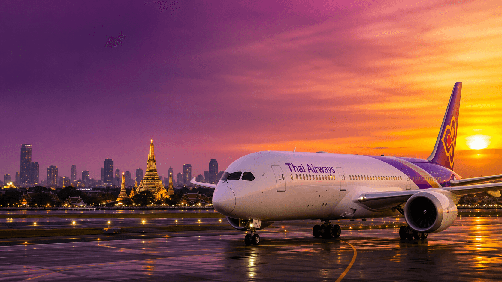 Máy bay Thai Airways