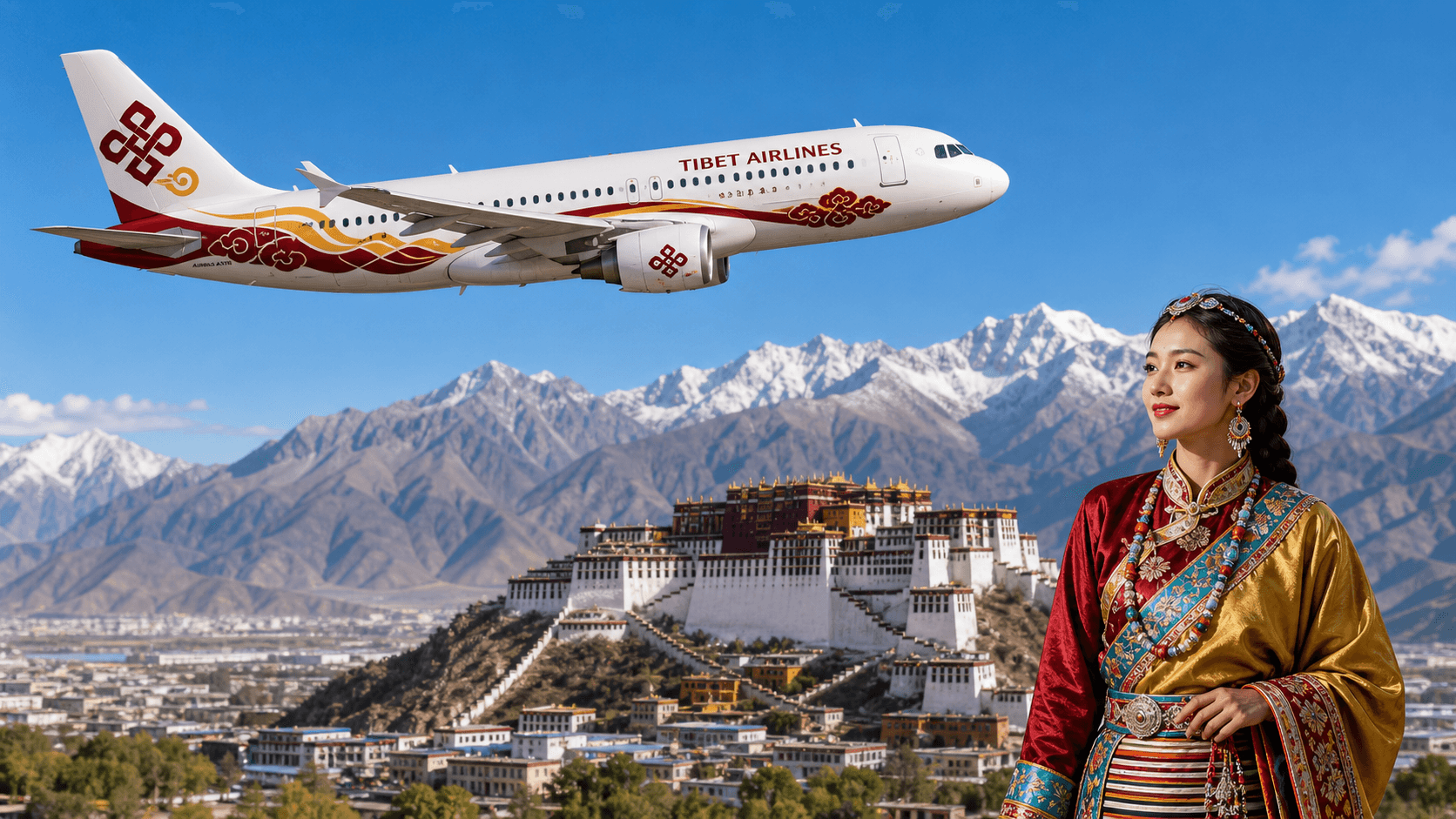 Máy bay Tibet Airlines