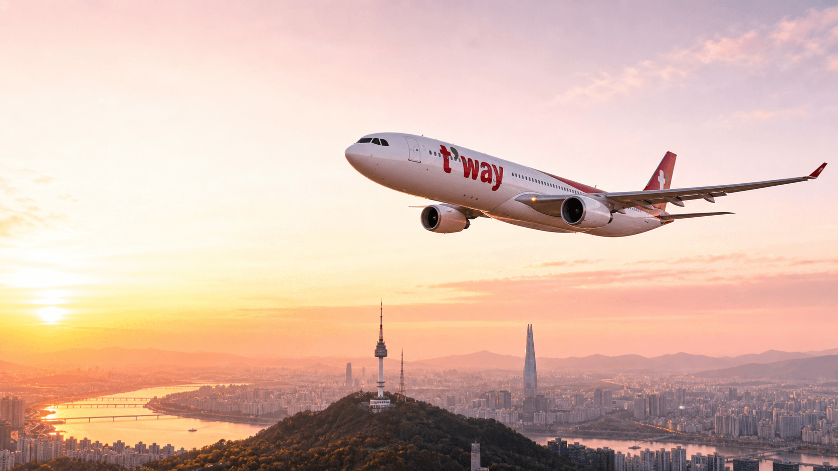 Máy bay T’way Air
