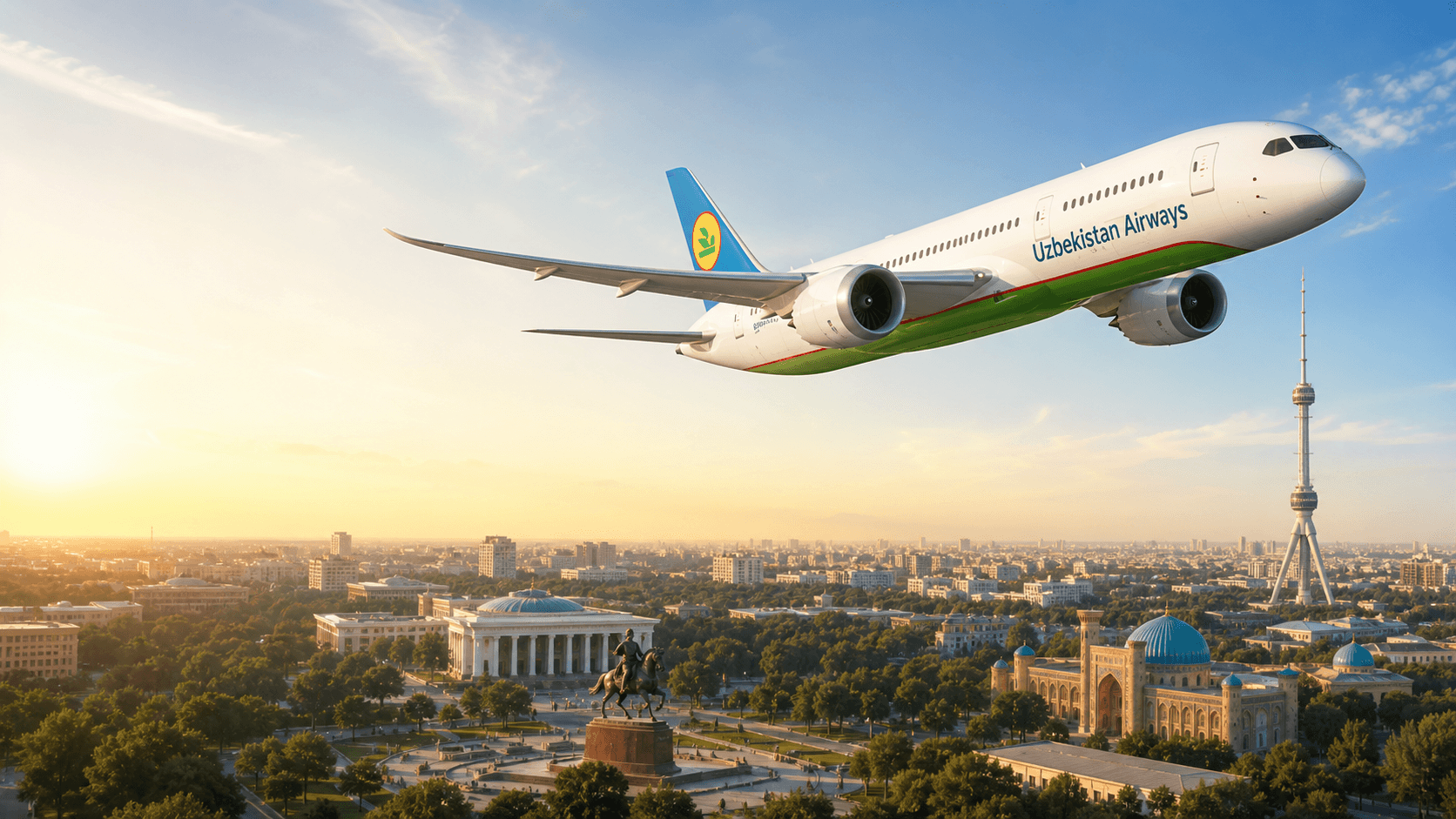 Máy bay Uzbekistan Airways