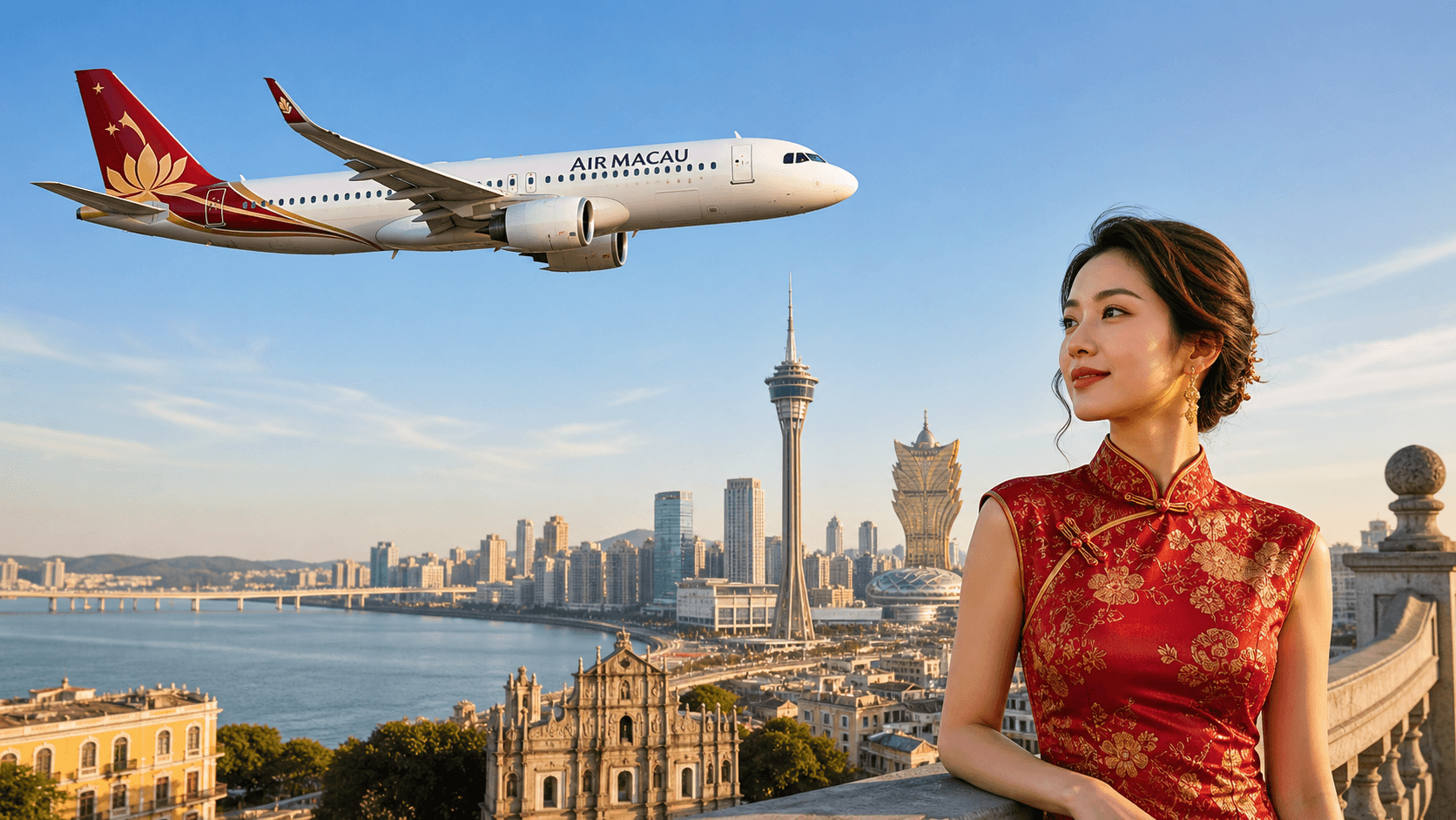 Máy bay Air Macau