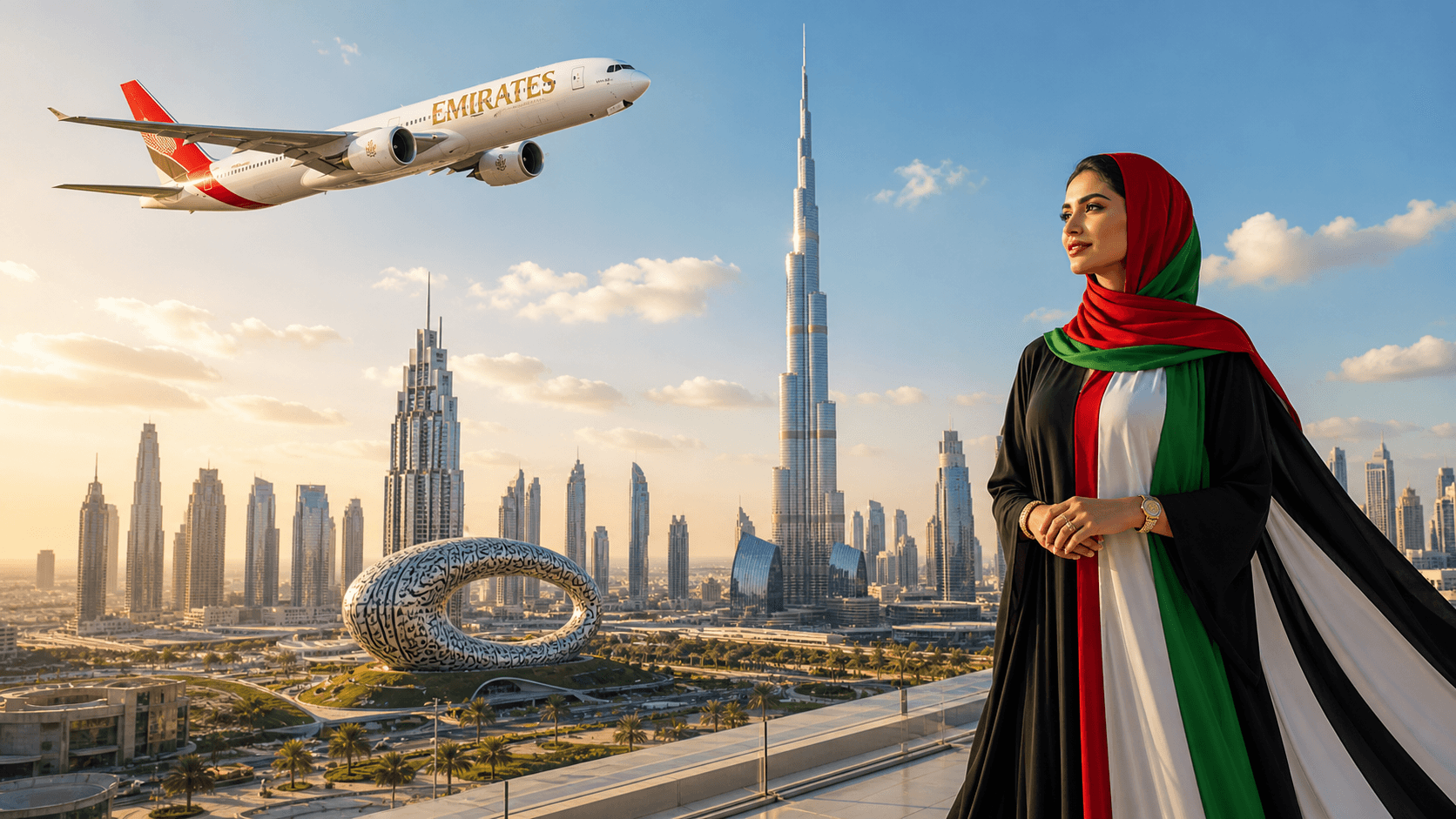 Đặt vé máy bay đi UAE